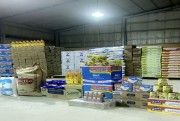 	توزيع سلة غذائية على المستفيدين جمعية ابن شريم